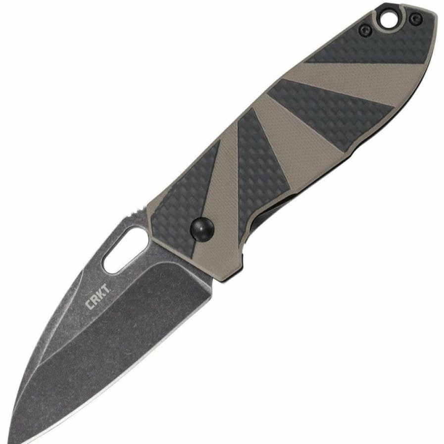 Sharp Knifves * | Reasonable Price Columbia River (Crkt) Crkt Heron, 2.93 Blade, Carbon Fiber With G10 Base Handle 2440