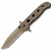 Mini Knifves * | Moderate Price Columbia River (Crkt) Crkt Carson M16-14Dsfg Tanto Flipper Knife