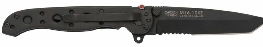 New Models * | Half-Price Columbia River (Crkt) Crkt M16-10Kz, 3 Triple Point Serrated Tanto Blade, Zytel Handle