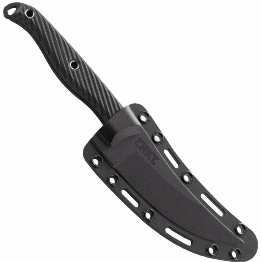 New Models * | Affordable Price Columbia River (Crkt) Crkt Clever Girl, 4.6 Sk5 Steel Fixed Blade, G10 Handles, Sheath 2709