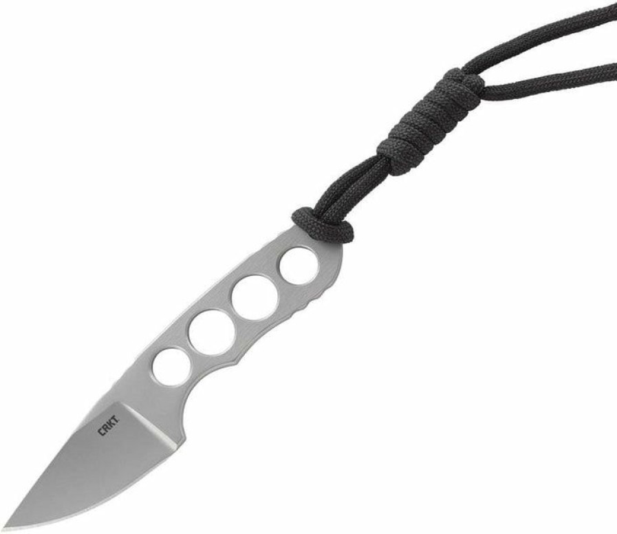 Mini Knifves * | Moderate Price Columbia River (Crkt) 2408 Bita Neck Knife With Stainless Steel Handle,Sheath