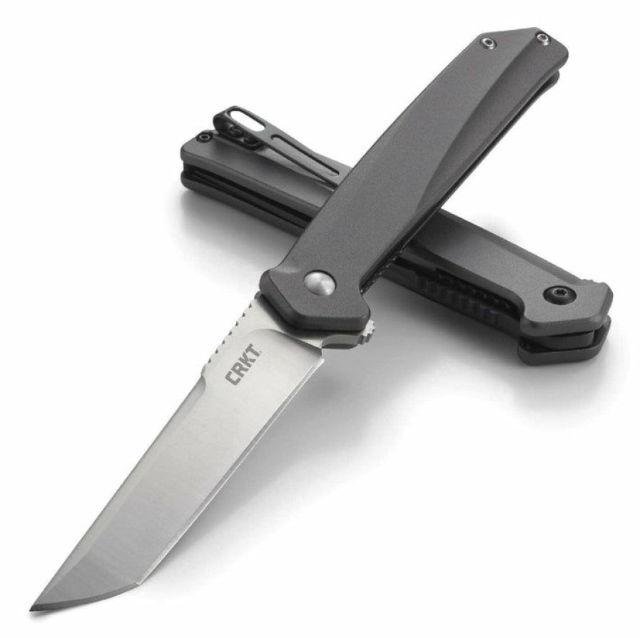 New Models * | Half-Price Columbia River (Crkt) Crkt Onion Helical Folder 3.52 In Blade Aluminum Hndl K500Gxp