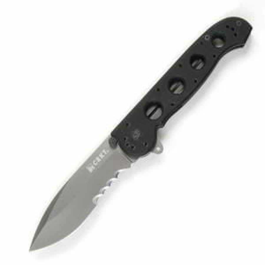 Sharp Knifves * | Suitable Price Columbia River (Crkt) M21-14G Carson Folder Serrated Blade Pocket Knife