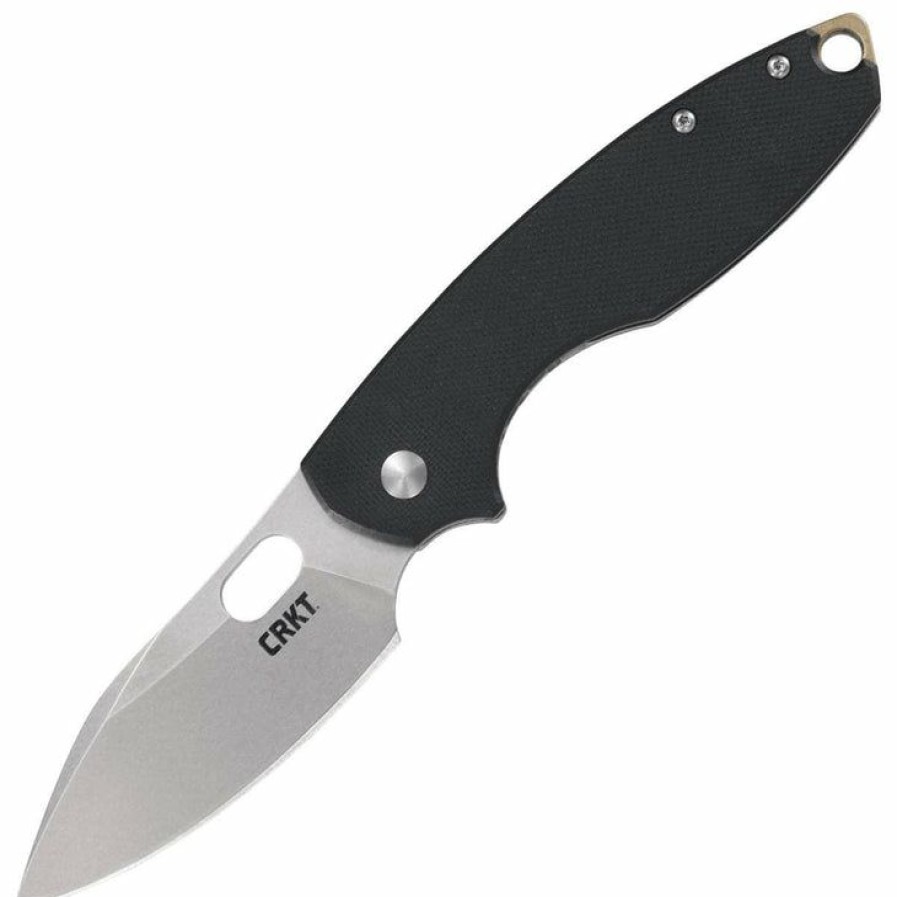 New Models * | Half-Price Columbia River (Crkt) Crkt Pilar Iii, 2.97 D2 Blade, Black G10/Steel Handle 5317D2