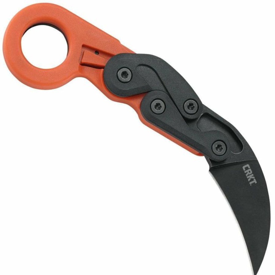 Sharp Knifves * | Suitable Price Columbia River (Crkt) Crkt Provoke Orange, 2.47 1.4116 Blade, Orange Grivory Handle 4041O