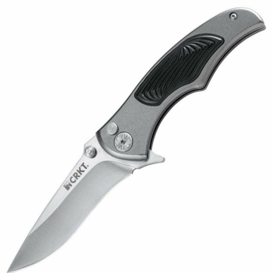 New Models * | Affordable Price Columbia River (Crkt) Crkt Tighe Coon, 3.22 Blade, Aluminum Handle W/ Grip Threads 5270