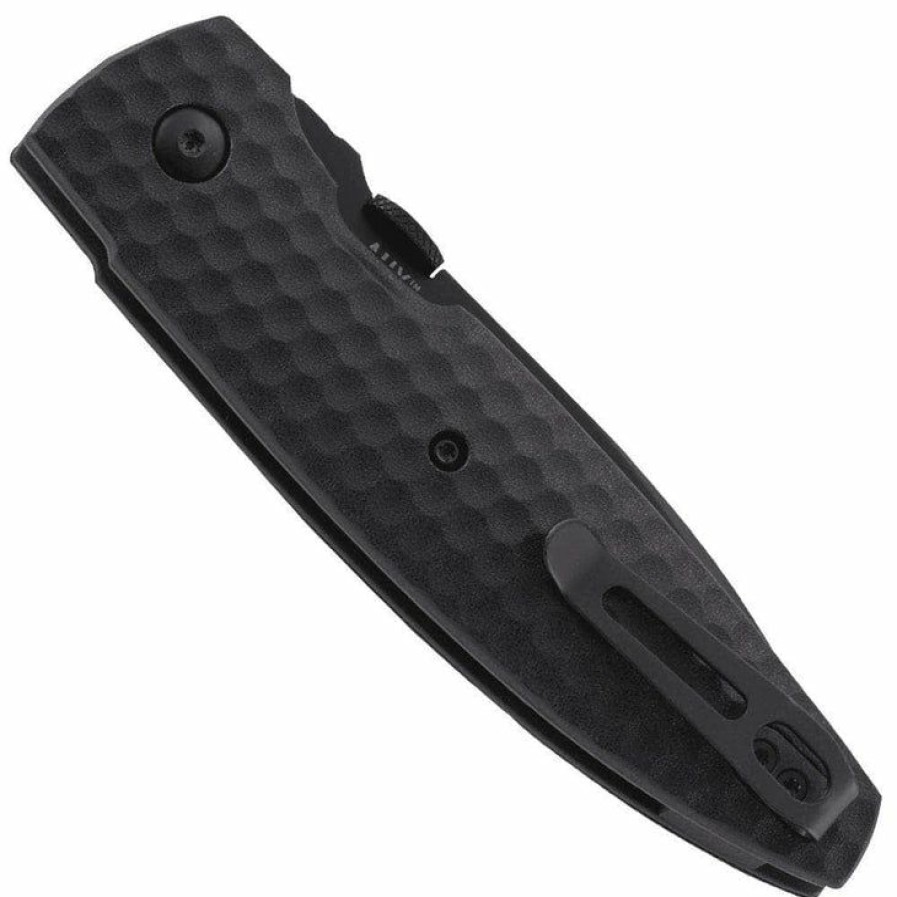 Sharp Knifves * | Reasonable Price Columbia River (Crkt) Crkt Aux Folder, 3.2 Black Serrated Blade, Grn Handle 1221K