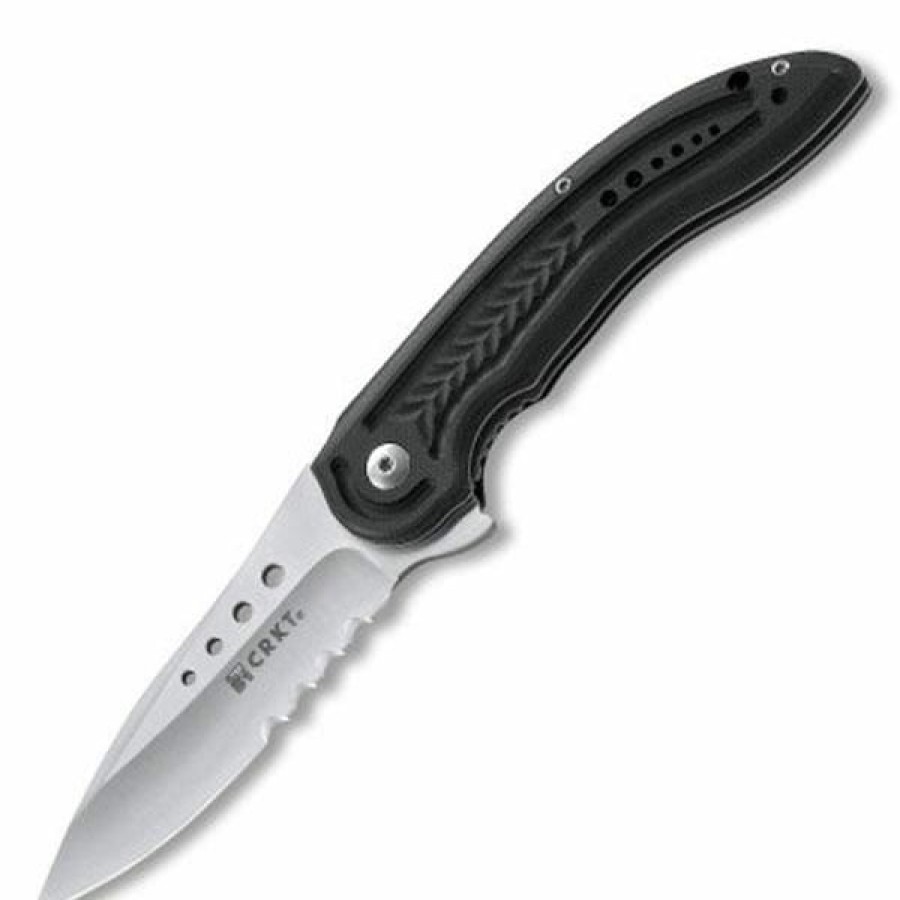 Mini Knifves * | Moderate Price Columbia River (Crkt) Ikoma Carajas, Ikbs, G-10 Handle, Serrated