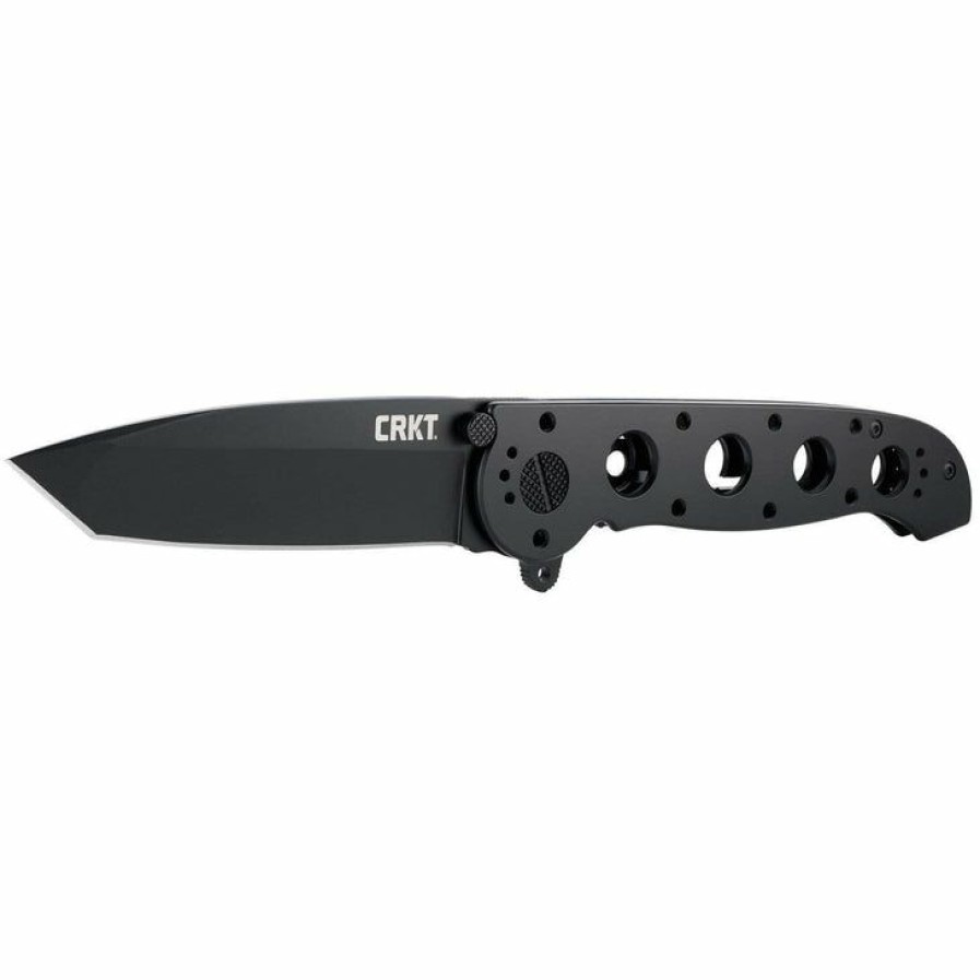 Mini Knifves * | Half-Price Columbia River (Crkt) Crkt M16 Folder 3.87 In Tanto Black Plain Stainless Handle