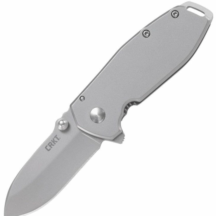 New Models * | Half-Price Columbia River (Crkt) Crkt Squid Assisted, 2.37 Flipper Blade, Steel Handle 2492