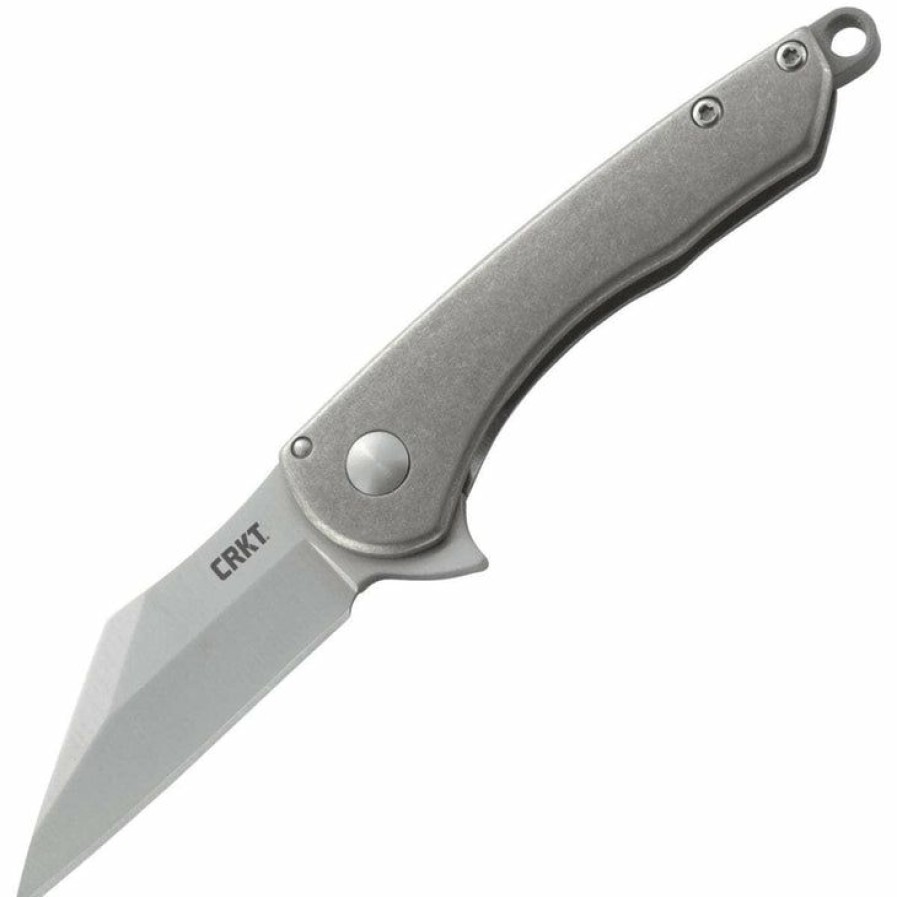 New Models * | Moderate Price Columbia River (Crkt) Crkt Jettison Compact, 2.03 Wharncliffe Blade, Titanium Handle 6120