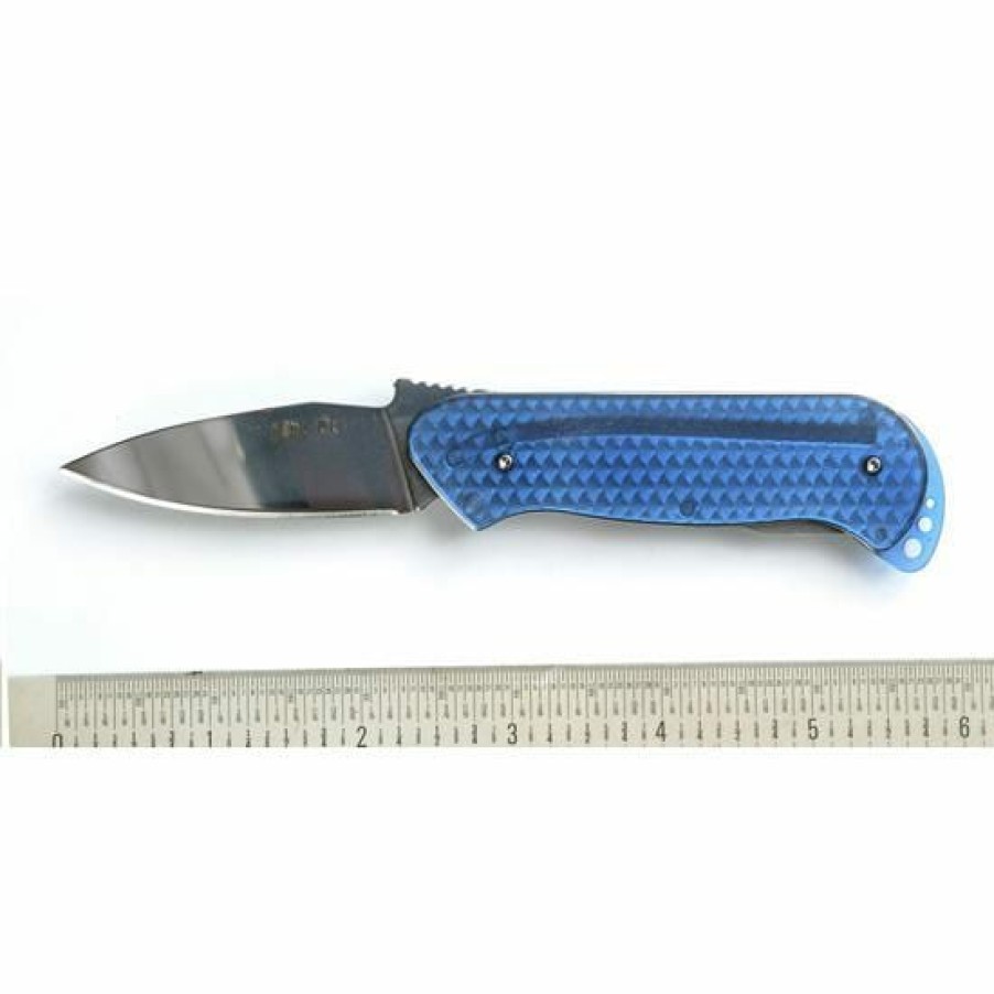 Mini Knifves * | Half-Price Columbia River (Crkt) Columbia River Rollock 2 Blue Handle Razor Edge