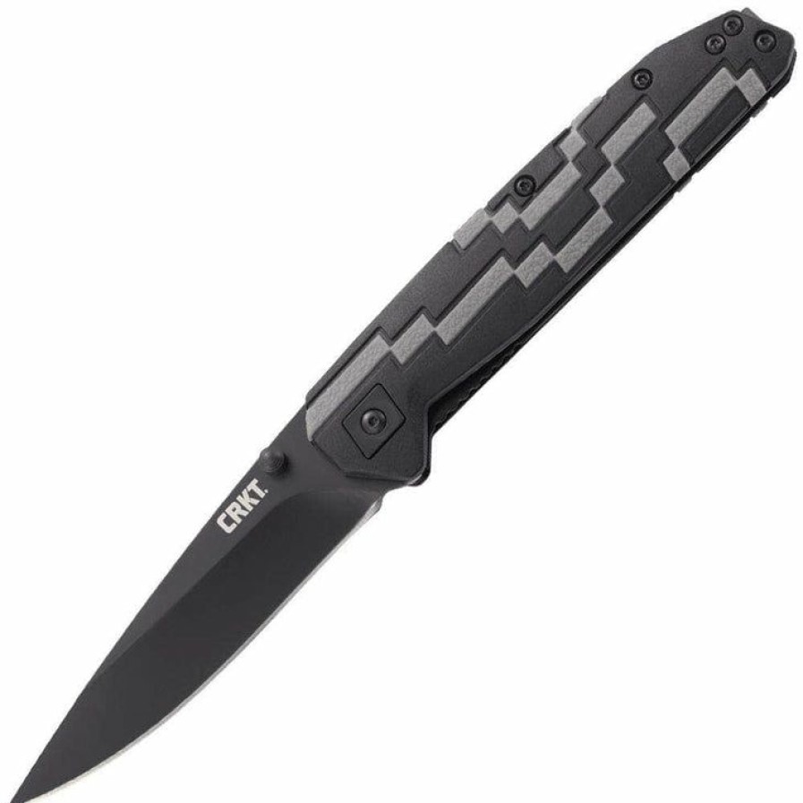 New Models * | Moderate Price Columbia River (Crkt) Crkt Hyperspeed, 3.58 Assisted Black Blade, Grn Handle 7020