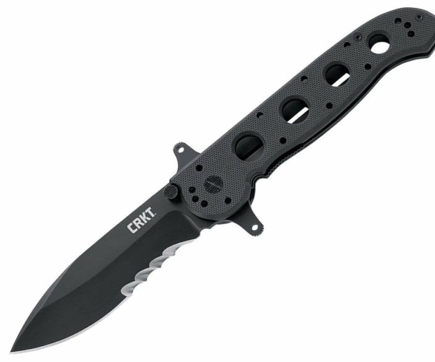 New Models * | Affordable Price Columbia River (Crkt) Crkt M21-14Sfg Special Forces, 3.9 Veff Serrated Blade, Black G10 Handle