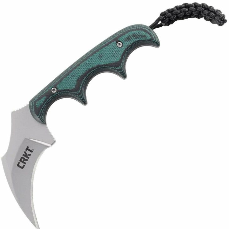 New Models * | Favorable Price Columbia River (Crkt) Crkt Keramin, Alan Folts Design, 2.31 Blade, Green/Black Handle 2389