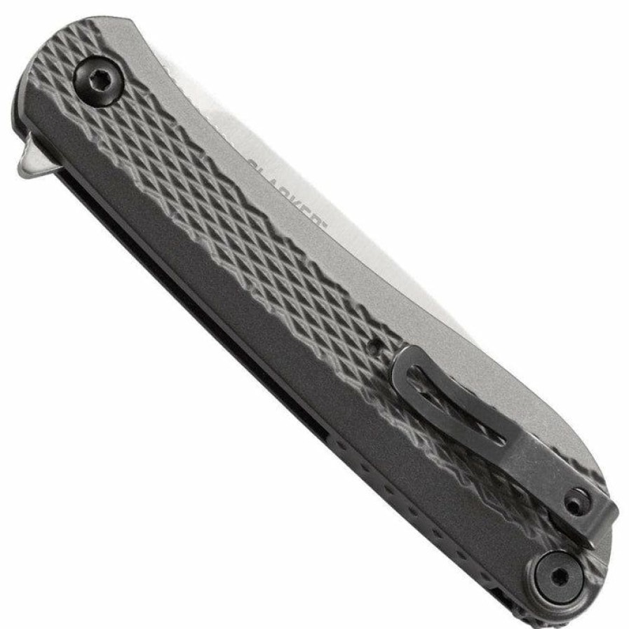 Sharp Knifves * | Moderate Price Columbia River (Crkt) Crkt Slacker, Ken Onion Design, 3.32 Blade, Aluminum Handle K350Kxp