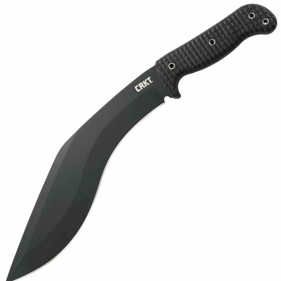 New Models * | Moderate Price Columbia River (Crkt) Crkt Kuk, 10.56 65Mn Carbon Blade, Injection Molded Handle, Sheath 2742