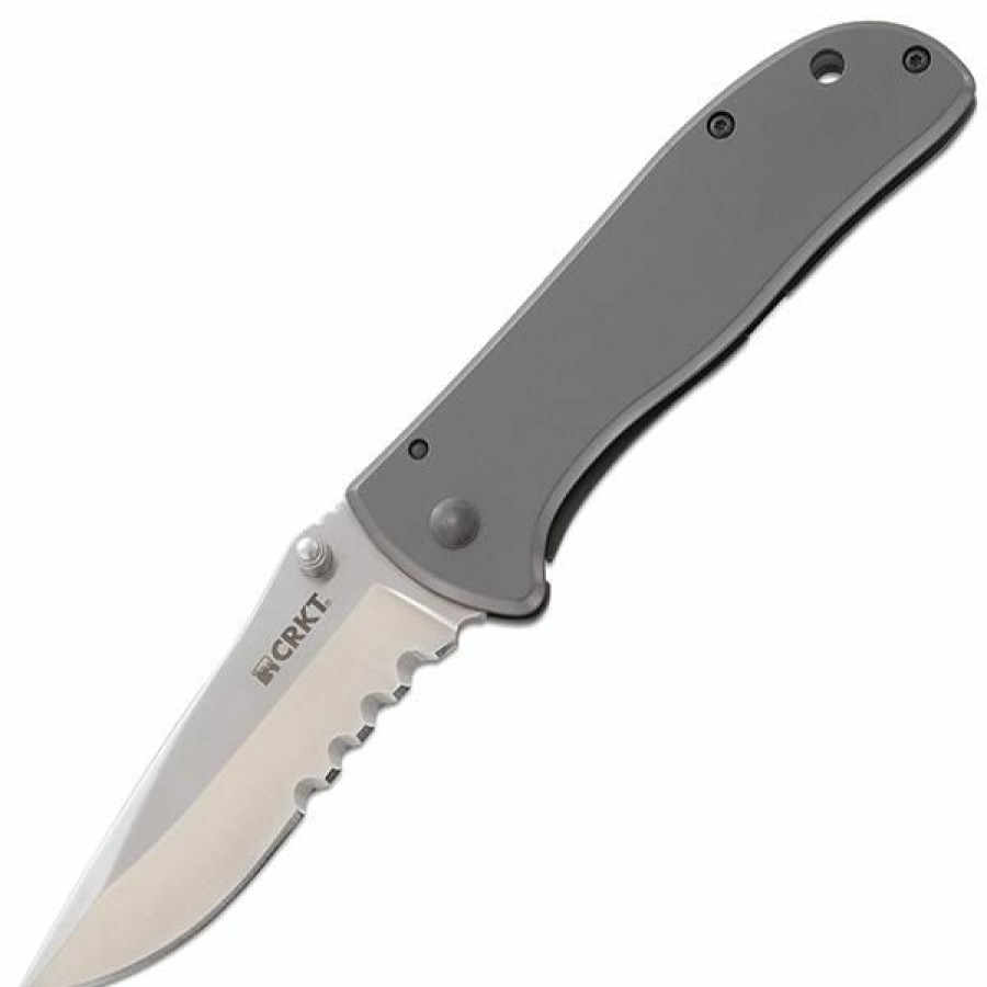 Mini Knifves * | Moderate Price Columbia River (Crkt) Drifter Pocket Knife With Stainless Handle