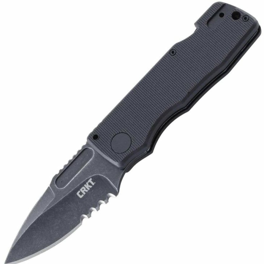 New Models * | Moderate Price Columbia River (Crkt) Crkt Journeyer, 2.76 Veff Serrated Blade, Grn Handle 6531