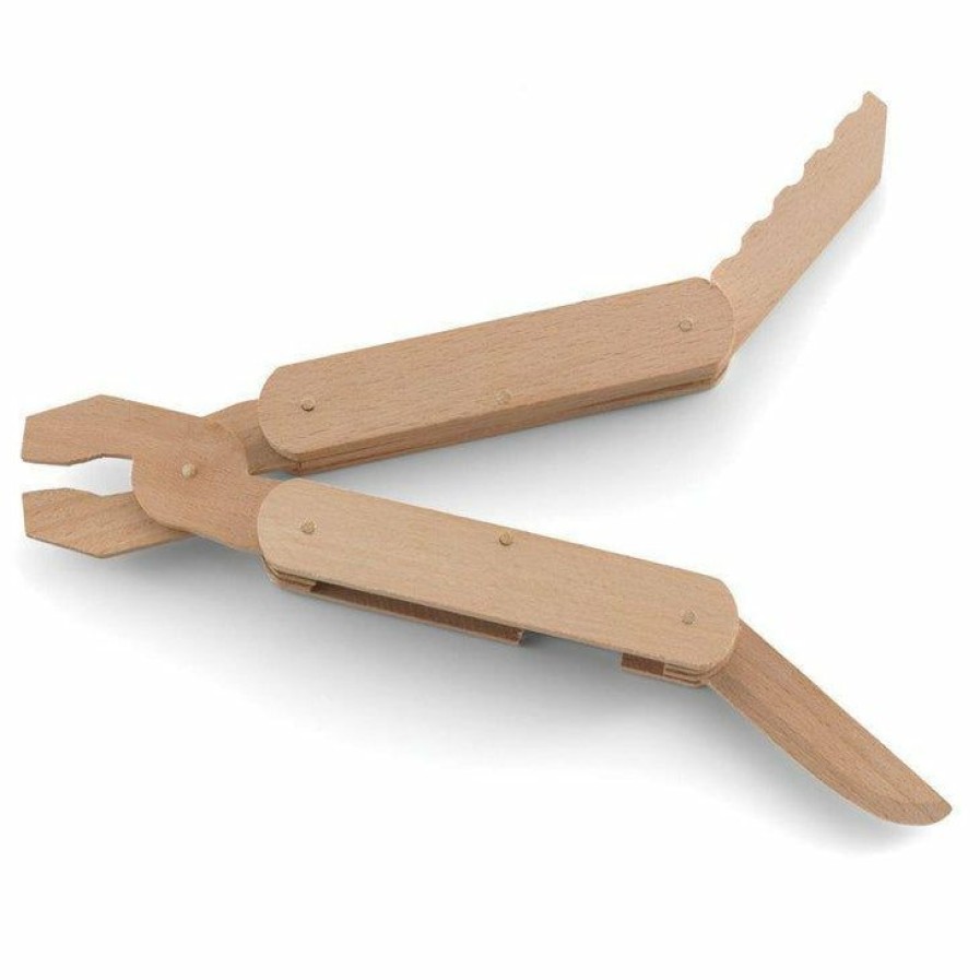 Mini Knifves * | Suitable Price Columbia River (Crkt) 1035 Wooden Multi-Tool Kit