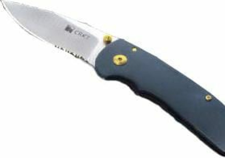 Mini Knifves * | Favorable Price Columbia River (Crkt) Columbia River Kommer Full Throttle, Aluminum Handle, Comboedge, Non Assist