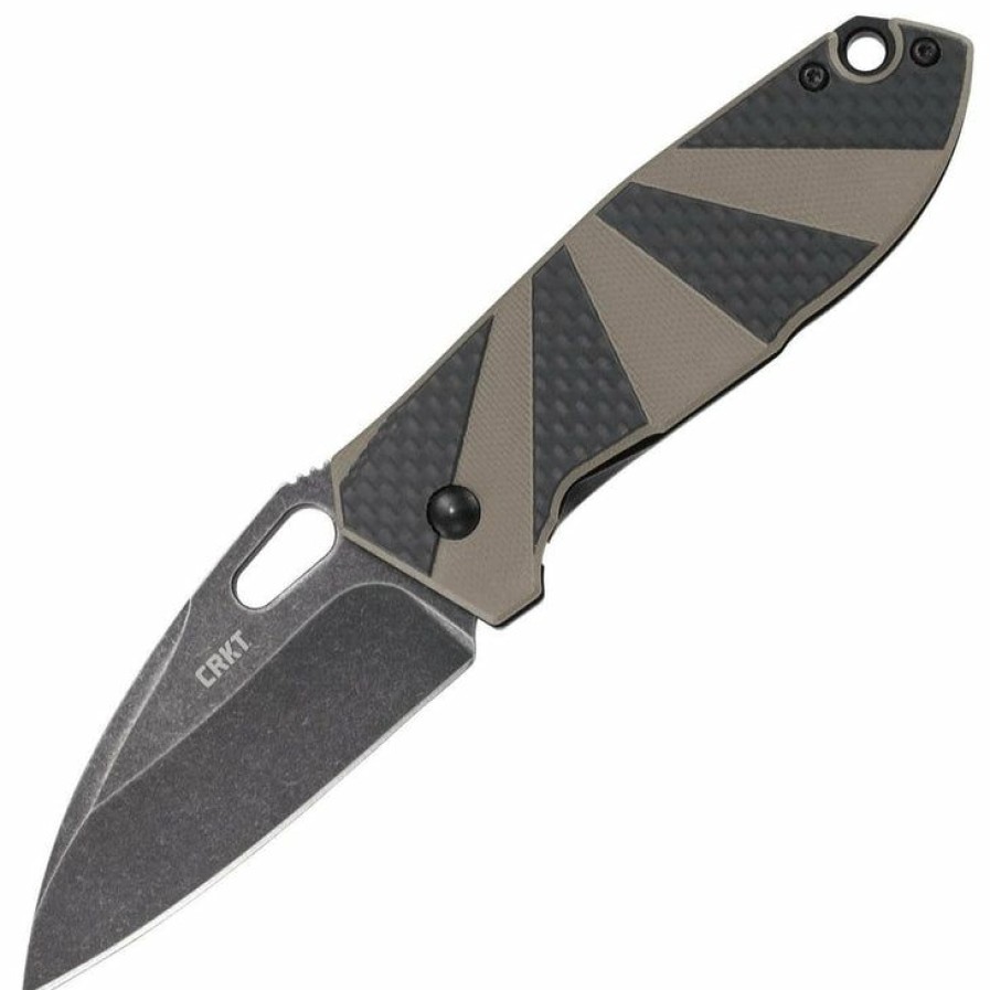 Sharp Knifves * | Affordable Price Columbia River (Crkt) Crkt Heron, 2.93 Blade, Carbon Fiber With G10 And Steel Handle 2440