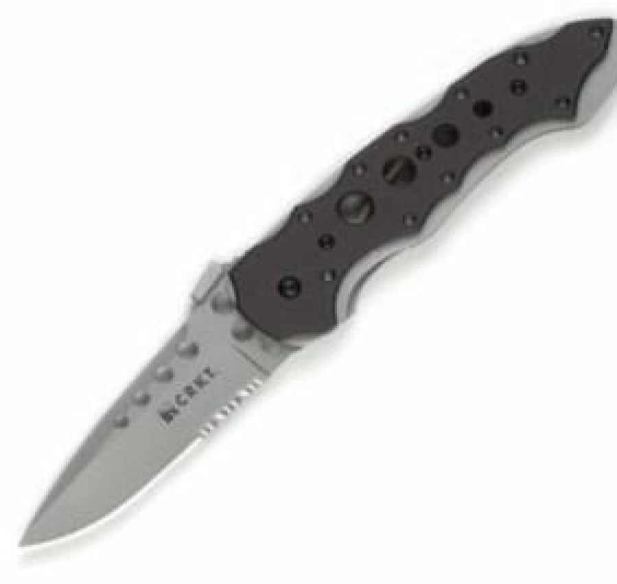 Mini Knifves * | Moderate Price Columbia River (Crkt) Columbia River Van Hoy Yea-Go Combo Edge