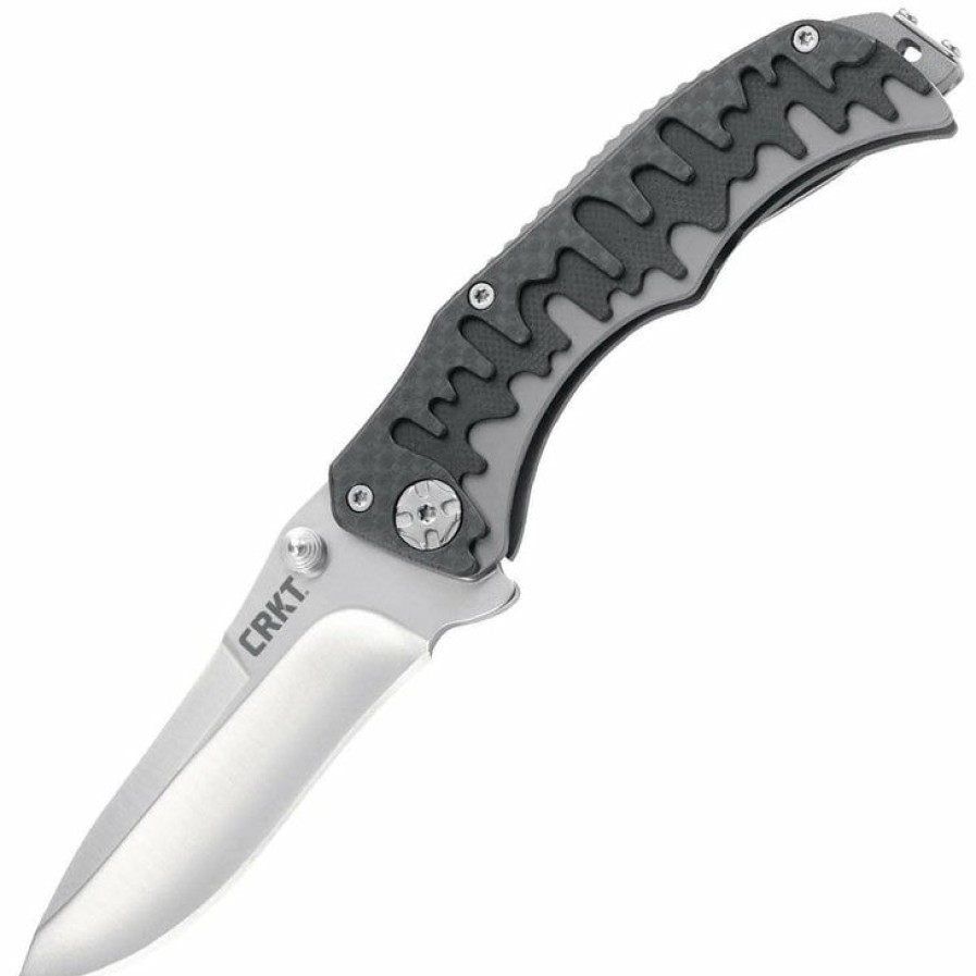 Sharp Knifves * | Affordable Price Columbia River (Crkt) Crkt Drip Tighe, 3.11 Blade, Carbon Fiber/G10 Handle 1190