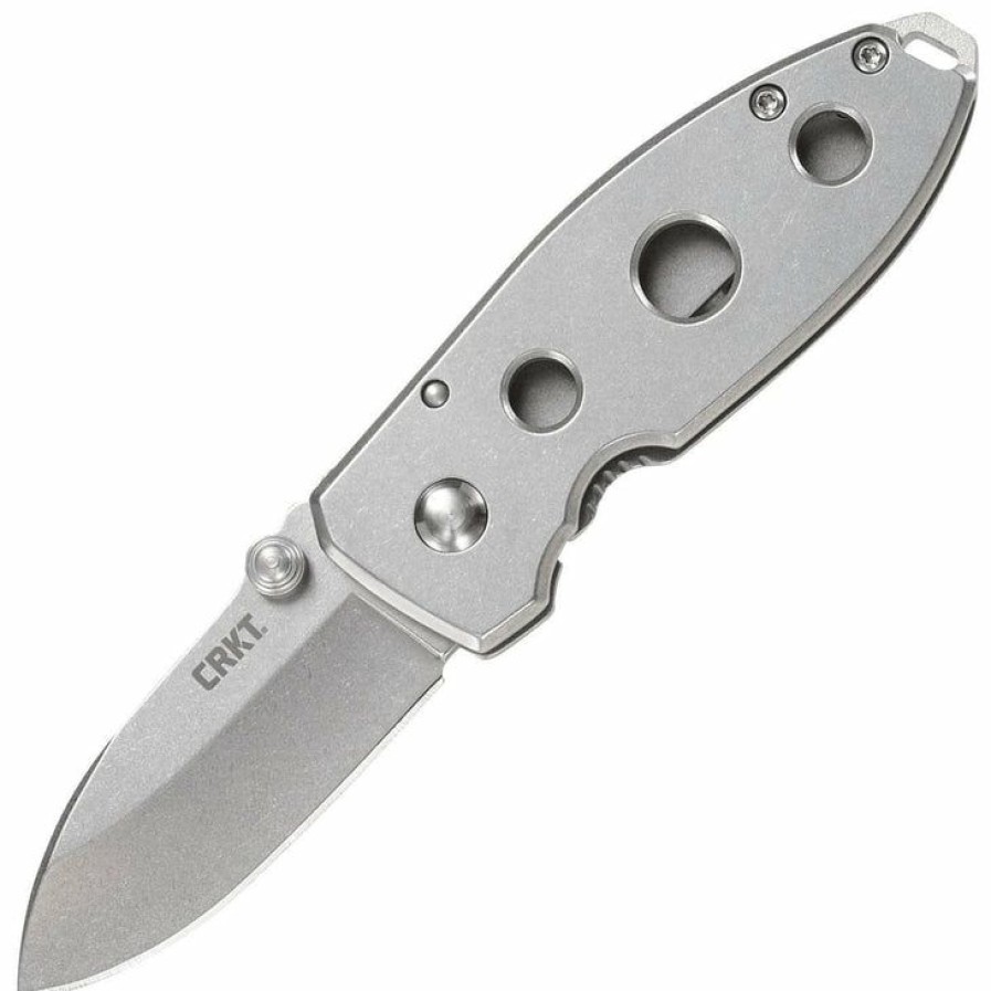 Sharp Knifves * | Reasonable Price Columbia River (Crkt) Crkt Squid Holey, 2.25 Blade, Stainless Steel Blade 2491