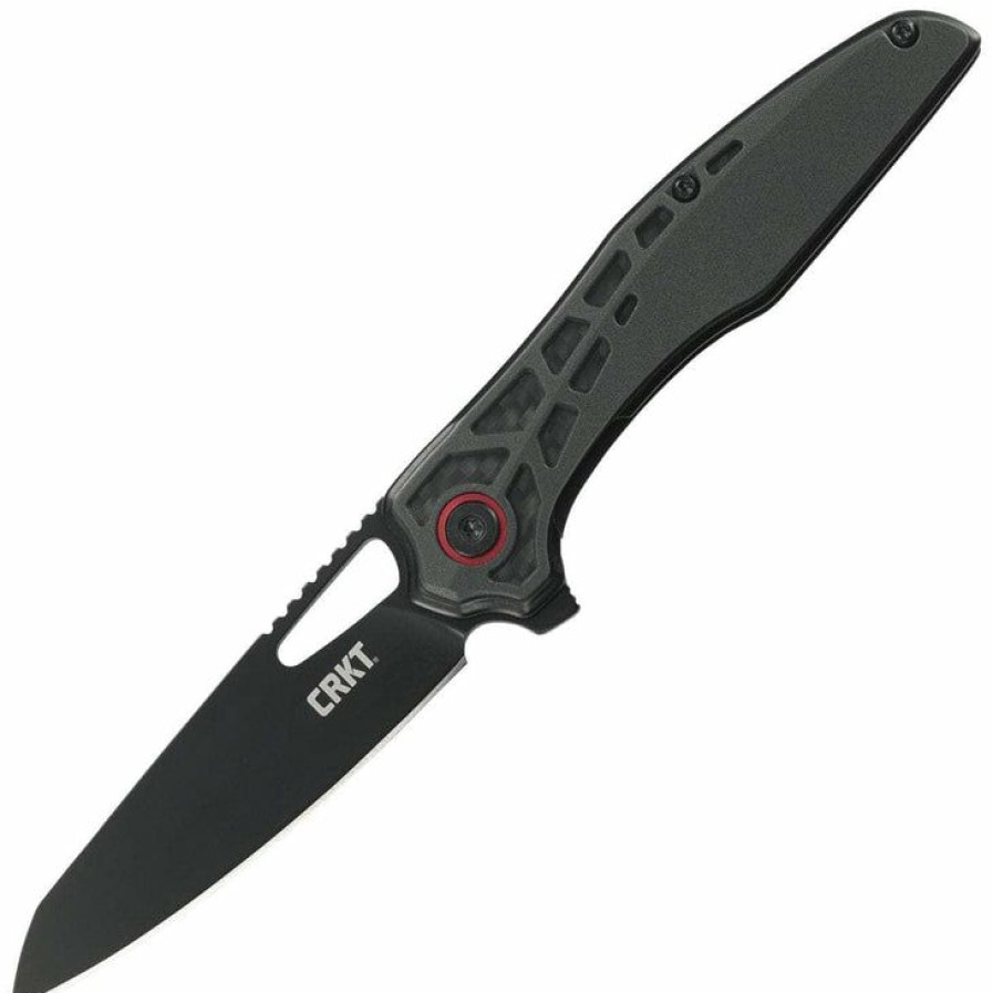 New Models * | Favorable Price Columbia River (Crkt) Crkt Thero, Tj Schwarz Design, 3.08 Blade, Grn Handle 6290