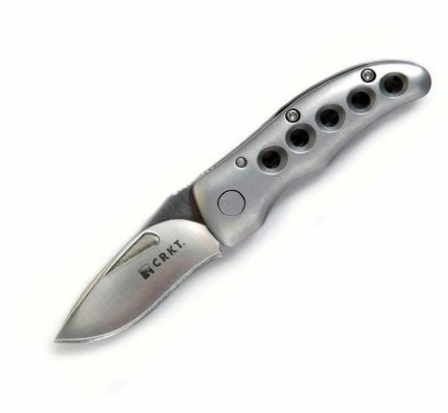 Mini Knifves * | Half-Price Columbia River (Crkt) Mcginnis Shrimp Bead Blast Stainless