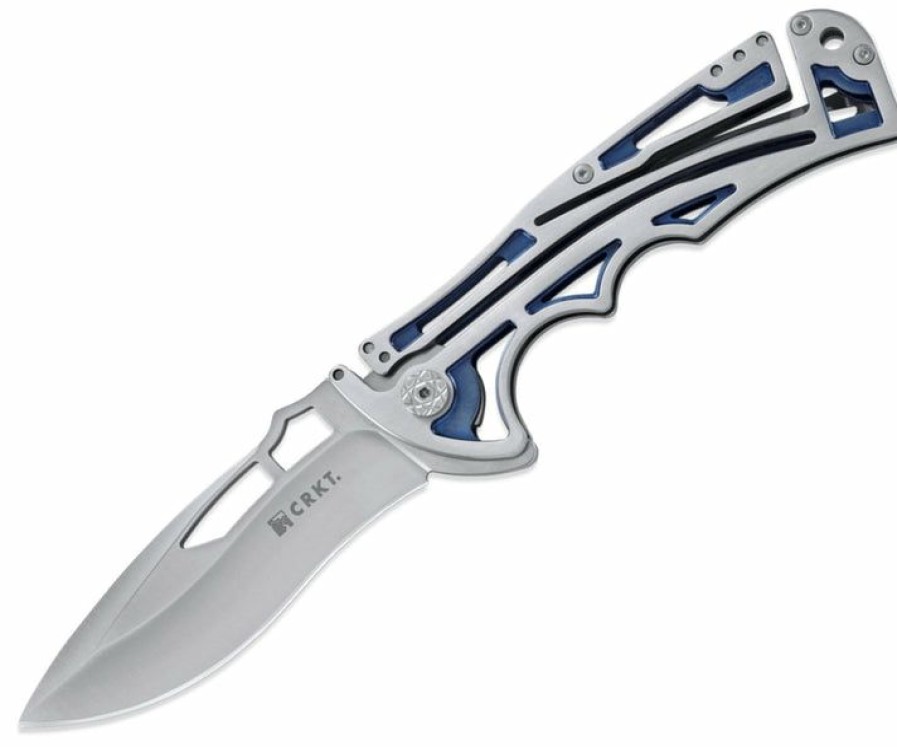 New Models * | Half-Price Columbia River (Crkt) Crkt Nirk Tighe 2, 3.25 Plain Blade, Ti-Nitride Frame, Klecker Lock 5240