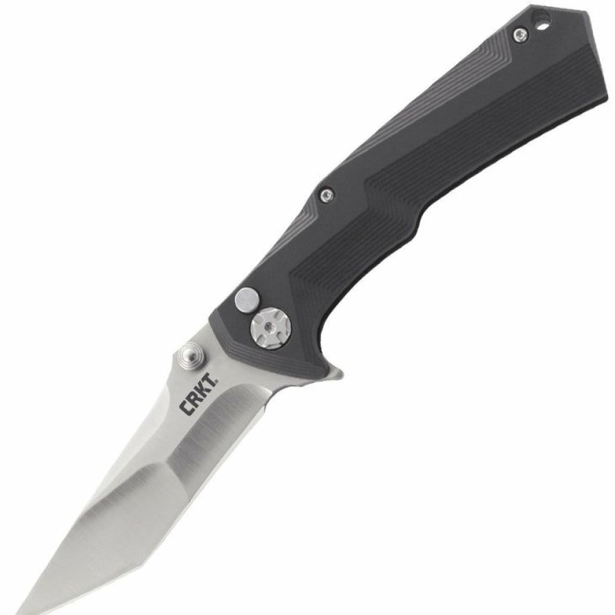 New Models * | Half-Price Columbia River (Crkt) Crkt Tighe Tac Two, 3.324 Tanto Blade, Grn Handle 5235