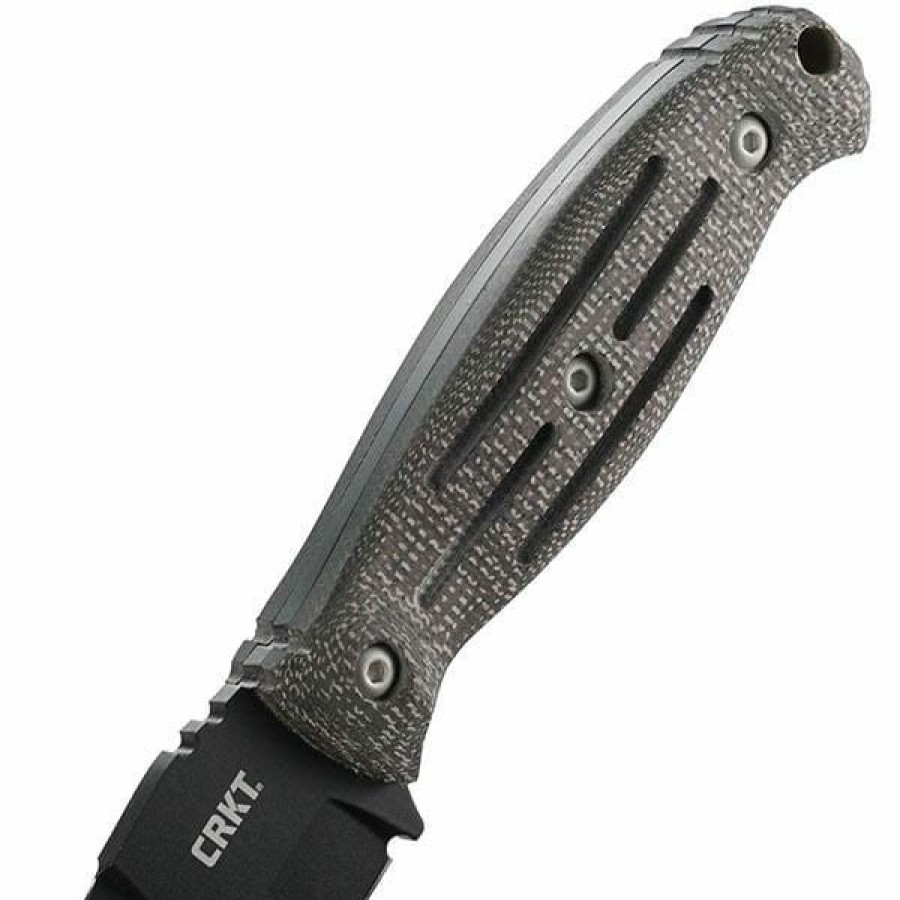 New Models * | Half-Price Columbia River (Crkt) Oc3, Fixed Blade Knife With Micarta Handle, Sheath