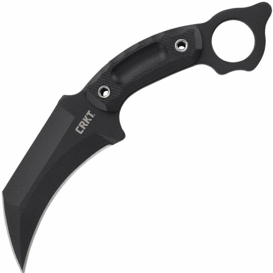 New Models * | Affordable Price Columbia River (Crkt) Crkt Du Hoc, 5.1 Sk5 Karambit Blade, G10 Handle, Grn Sheath 2630