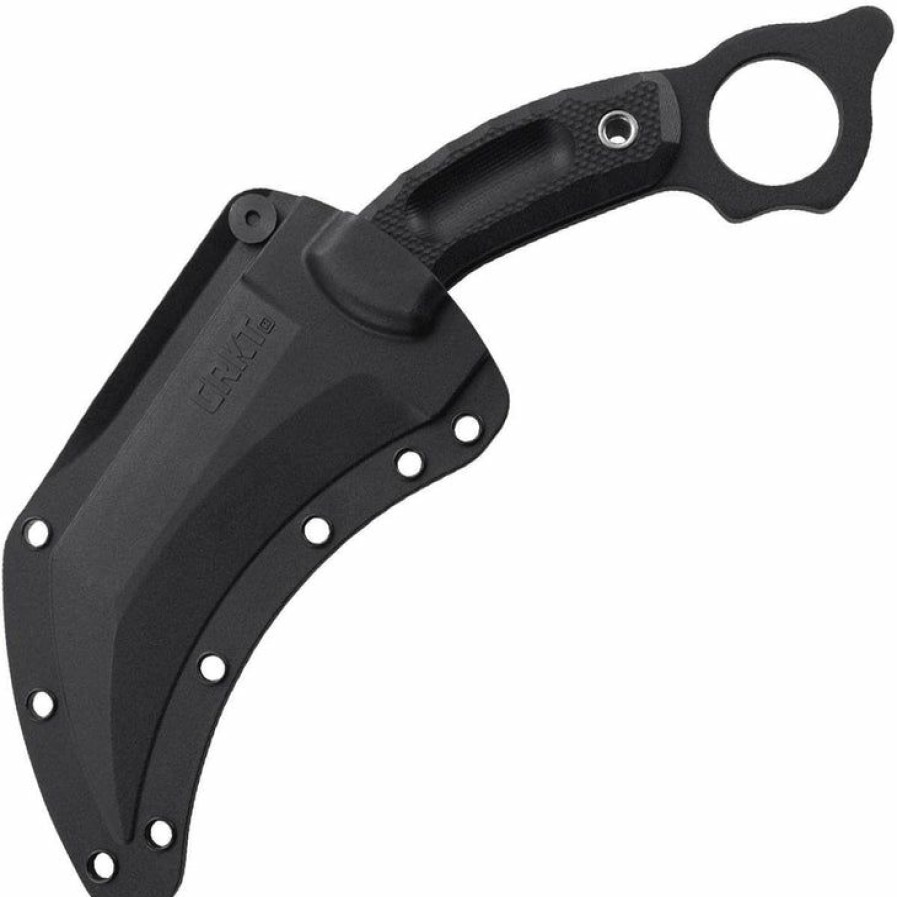 New Models * | Affordable Price Columbia River (Crkt) Crkt Du Hoc, 5.1 Sk5 Karambit Blade, G10 Handle, Grn Sheath 2630