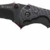 Sharp Knifves * | Favorable Price Columbia River (Crkt) Columbia River My Tighe, Black Handle & Blade, Comboedge, Non Assisted Open