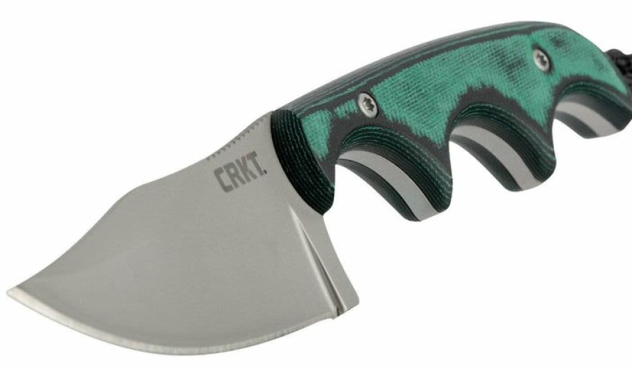 Mini Knifves * | Half-Price Columbia River (Crkt) Crkt Minimalist Bowie Neck Knife, Alan Folts Design, Sheath