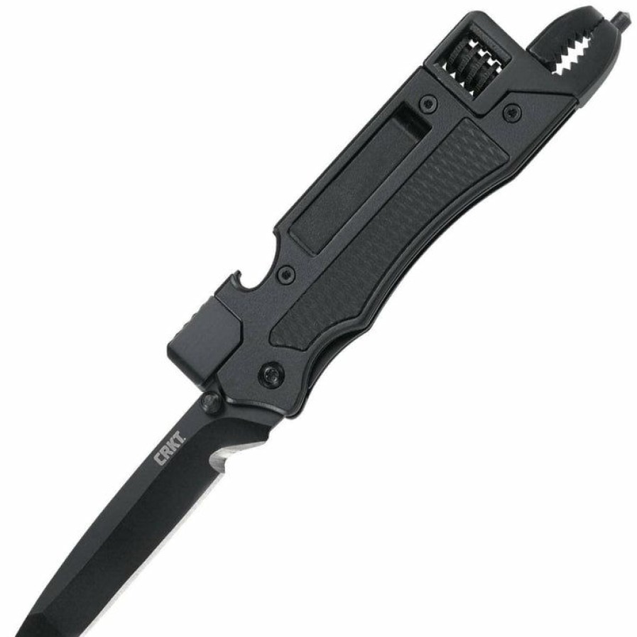 New Models * | Half-Price Columbia River (Crkt) Crkt Septimo Multi-Tool, 2.86 Blade, Aluminum Handle With Gfn Inlay 7051