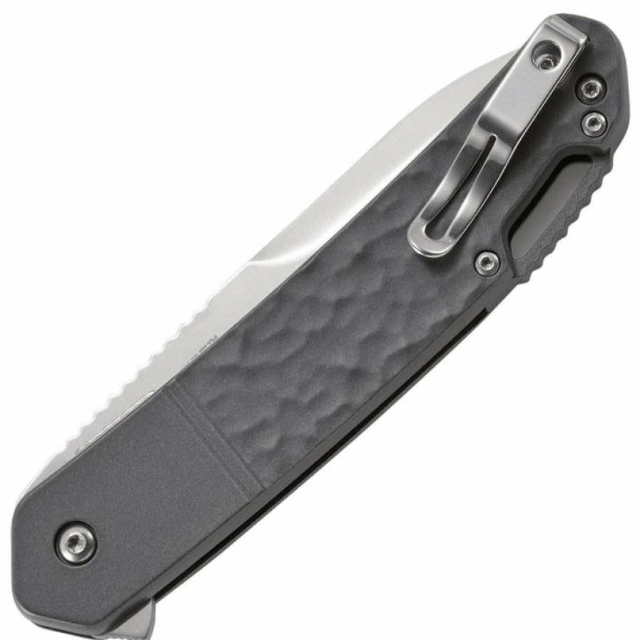 Sharp Knifves * | Half-Price Columbia River (Crkt) Crkt Bona Fide, 3.59 D2 Field Strip Blade, Silver Aluminum Handle K540Gxp