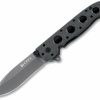 Sharp Knifves * | Reasonable Price Columbia River (Crkt) Crkt M21-02G Carson Folder, 3.125 Plain Blade, Black G10 Handle