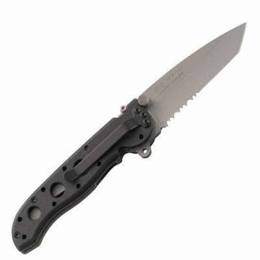 Mini Knifves * | Affordable Price Columbia River (Crkt) Crkt M16 3 Pocket Knife (Plain Edge, Black Zytel Handle)