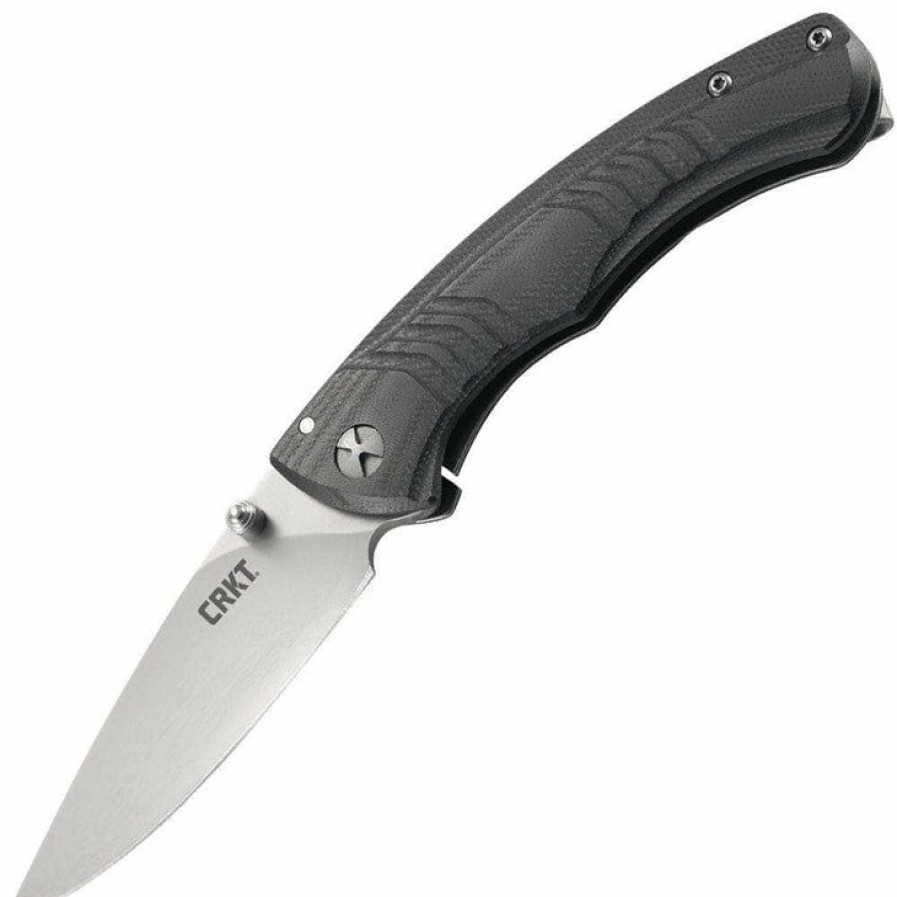 New Models * | Moderate Price Columbia River (Crkt) Crkt Full Throttle, 2.9 Assisted Blade, G10/Steel Handle 7031